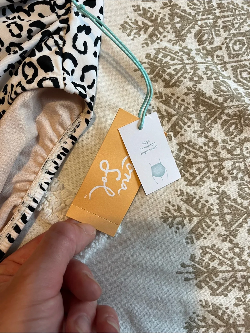 Kona Sol High Rise Full Coverage Swim Bottoms X NWT